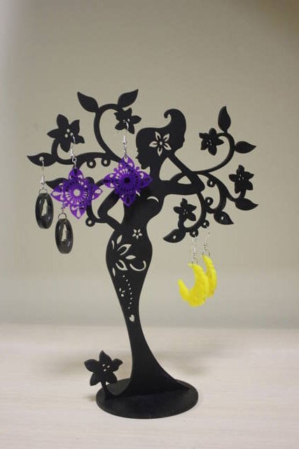 Tree Jewelry Display, Laser Cut File