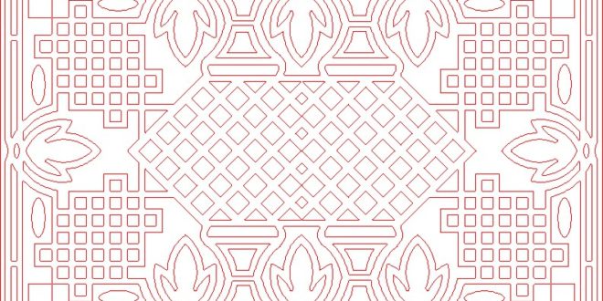 Decorative Panel Vector