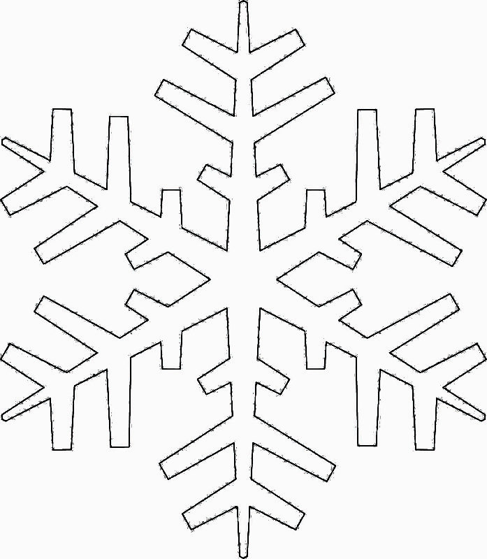 Snowflake Stamp [SVG, DXF]  Cutting Machine & Laser Cutting