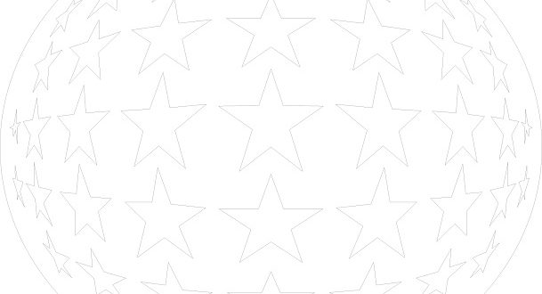 3D star panel