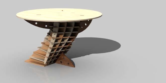 Different table inclined