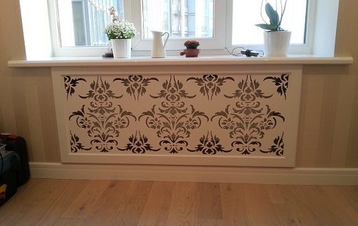 Beautiful cut panel for interior decoration