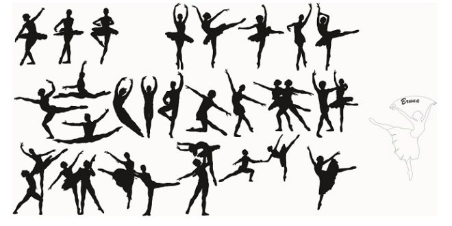 FREE Ballerina silhouette