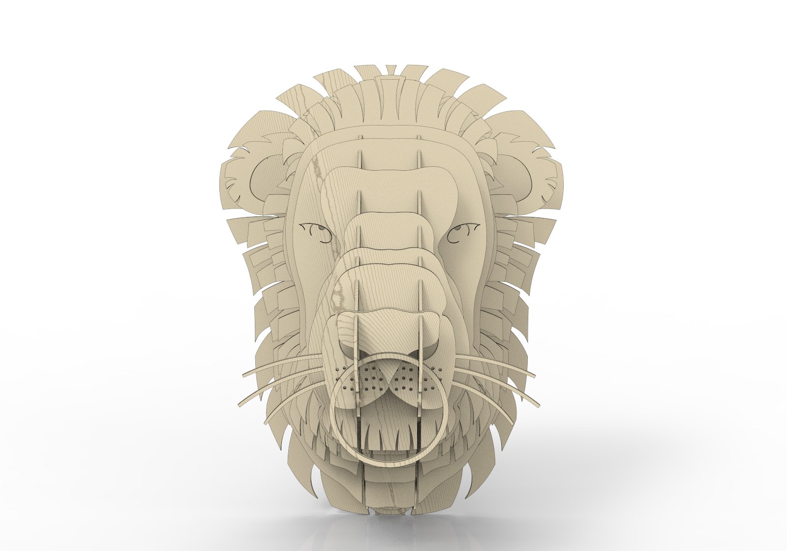 Lion Head 3d Layered Svg Digital File Lion Head 3d For Cutting Plywood Dxf File For Paper Cutting Lion Head 3d Png Dxf Craft Supplies Tools Tools Keyforrest Lt