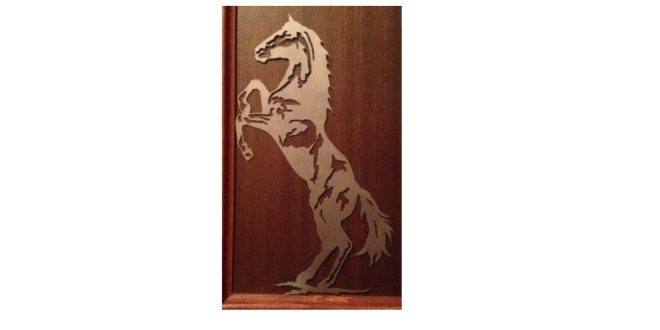 Horse to laser cut vector dxf FREE
