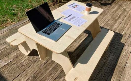 Table with benches