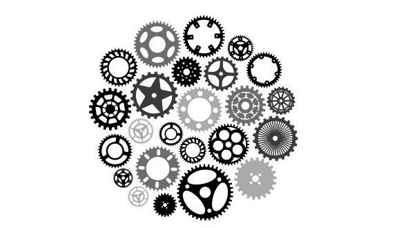 Gears 2d vectors &#8211; FREE