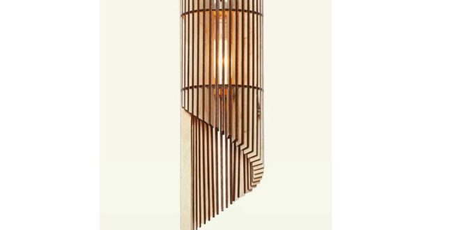 Wooden luminaire