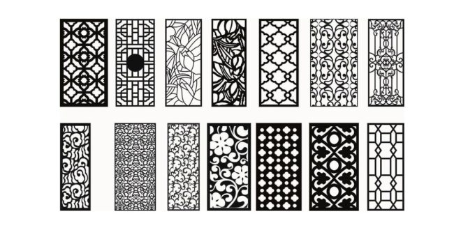 Environmental separation panels &#8211; standards for cutting CDR DXF