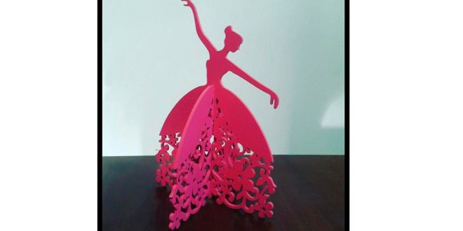 Ballerina ballet dancer for decoration &#8211; 2 pieces