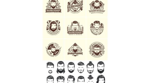 Barbershop vectors cdr dxf files to download