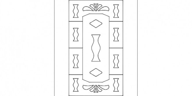 dxf door port vector