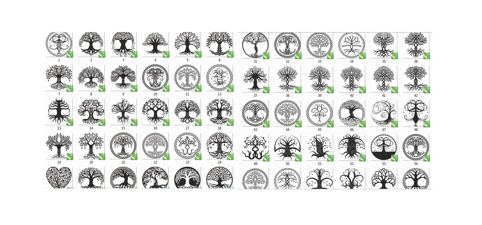 dxf File "Tree of Life" 