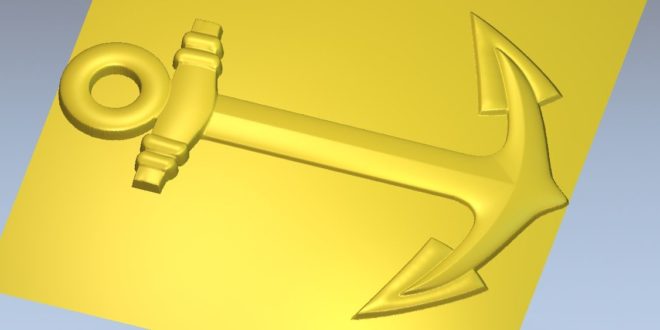 FREE 3d stl download anchor still bower