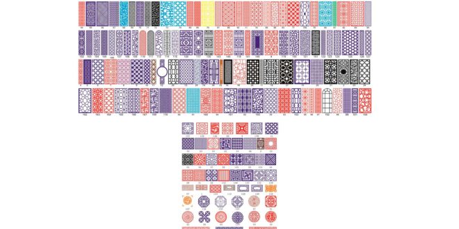 TOP KIT PATTERNS to download ONLY CDR FILE to CorelDraw vectors to cut paper wood acrylic plastic stickers