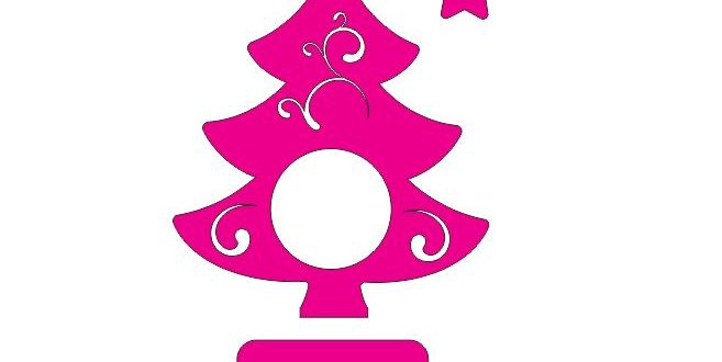 FREE Christmas pine tree vector dxf cdr files cnc machines