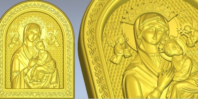 holy angels child stl relief to milling cnc