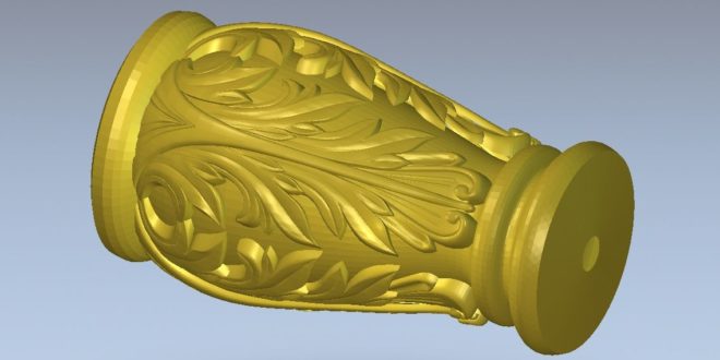 3d stl file for cnc 4 axis