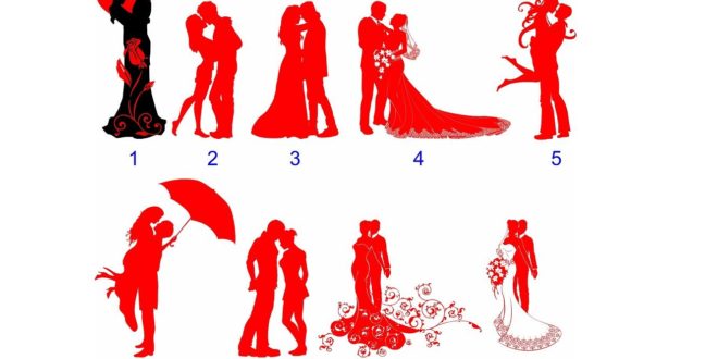 FREE Couple silhouette CDR DXF Vector