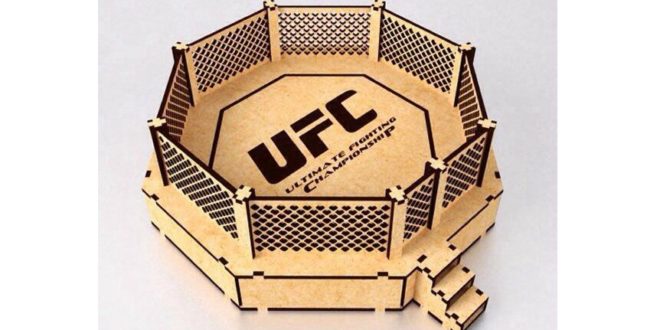 UFC Arena cdr dxf with instructions MMA octagon Mixed Martial Arts