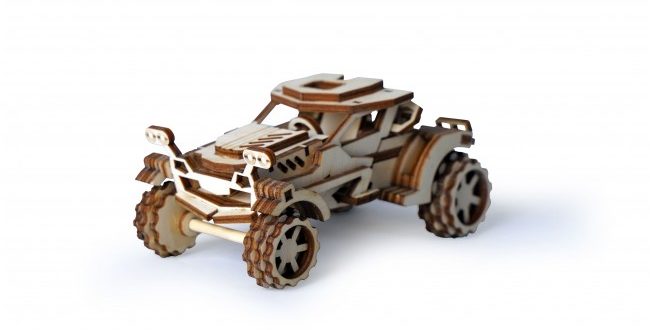 FREE Wooden Car Toy Template CDR Laser Cut