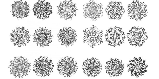 Free Engraving Vectors Ornaments Circular