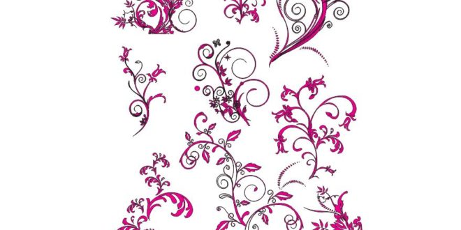 Free CNC File Engraving Flower Patterns CDR