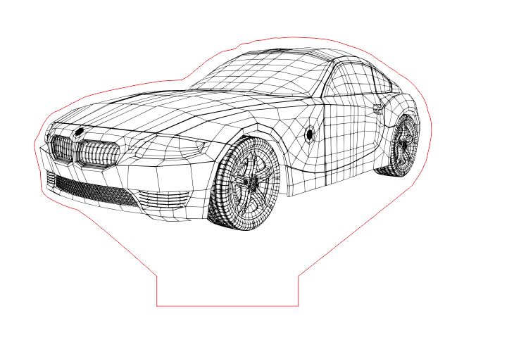 BMW z4 e85 e86 Abdeckung Scheinwerfer Reinigungsdüse by plu, Download free  STL model