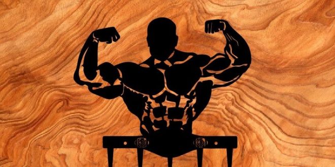 Muscled gym dxf to download