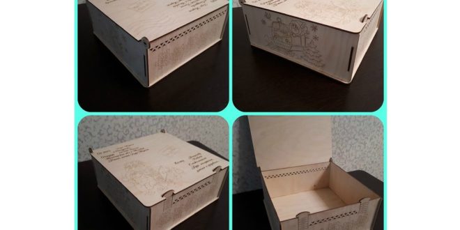 Free santas christmas santa claus box cdr laser cut and engraving