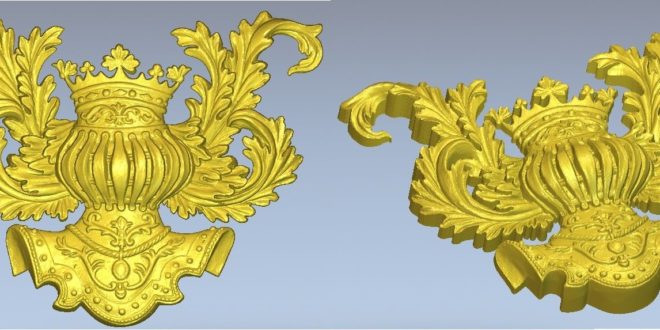 Free Element Decor Stl Relief 1220