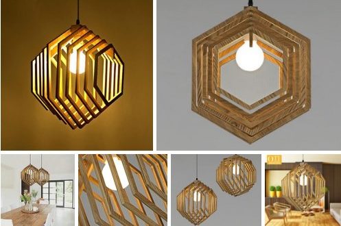 Free cnc cut Chandelier Lamp