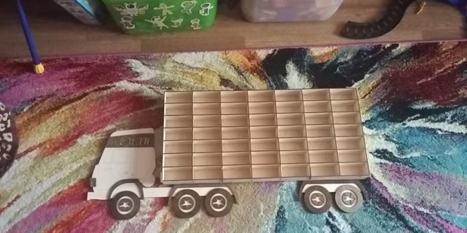 Laser Cut File Shelf Truck For Trolleys