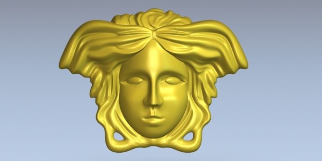 Free 3d stl face model to cnc relief 1383