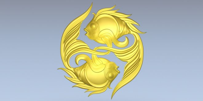 Fish Cnc Relief Download Model STL 1391