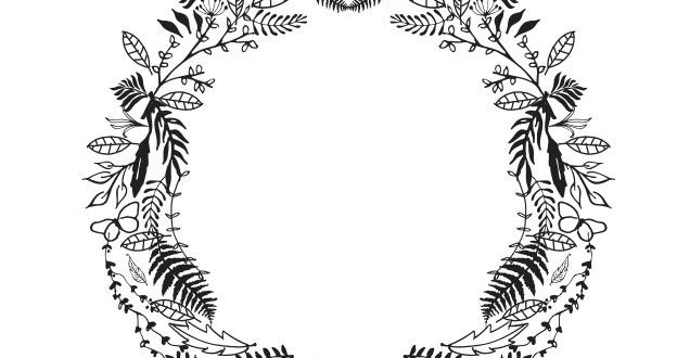 Free Engraving vector floral frame cdr