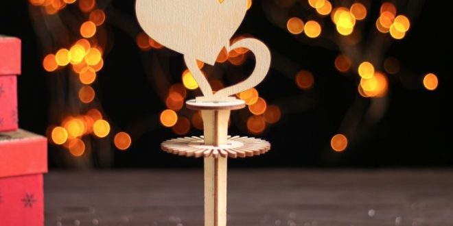 Free download laser cut Napkin ring with hearts