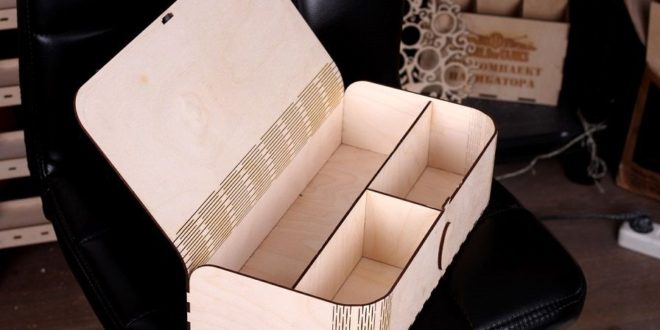 Free laser cut file box folding lid dxf cdr