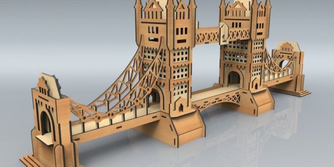 Laser Cut Plan Design Bridge