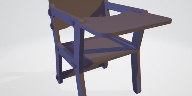 Free Cnc File Doll High Chair cnc style wedged mortise joints