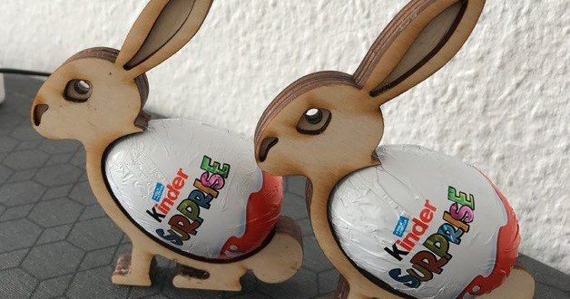 Free template laser cnc cut Easterbunny Easter