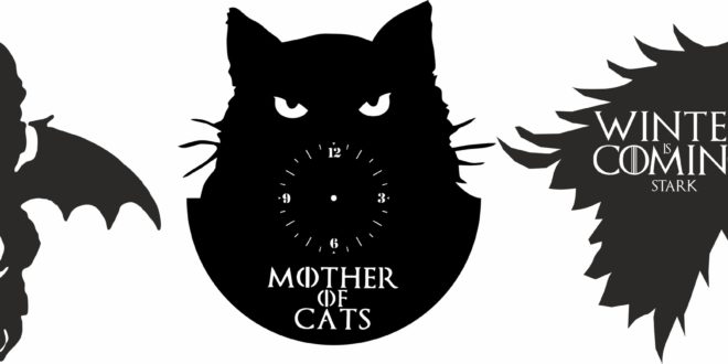 3 Clocks File Cnc Laser Cutter Mother of cats