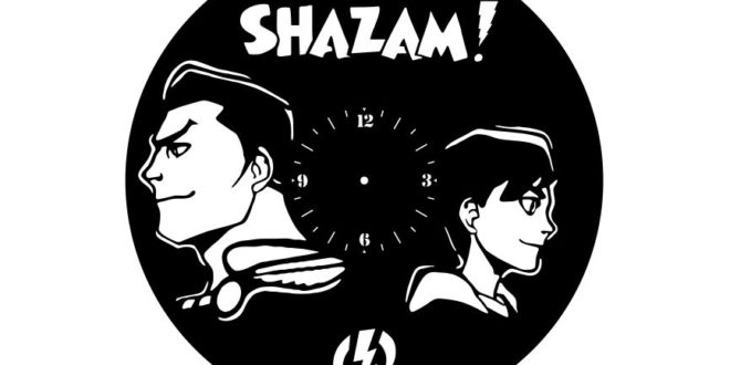 Free shazam cut cnc file clock