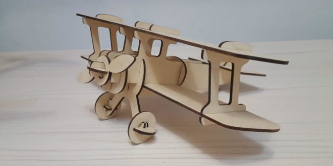 Cnc Laser Cut Aircraft Model Airplane DXF