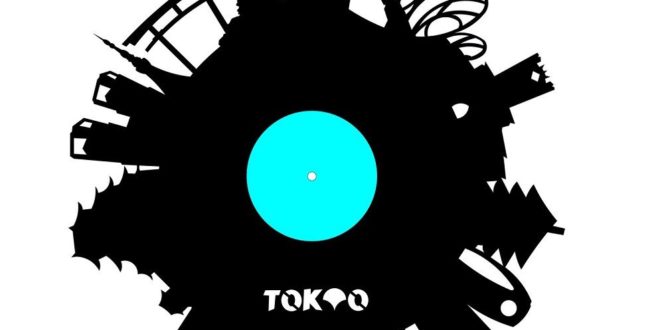 Tokyo Vinyl Clock Vector Cnc dxf cdr