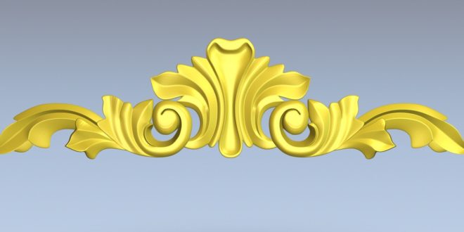 Arabic Islamic Element decoration 3D File Cnc STL 1431