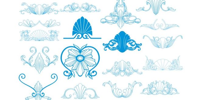 FREE Pack vectors engrave patterns decor layout cdr