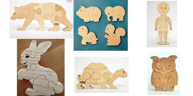 Pack 2d puzzle cut files animals kids wooden cnc