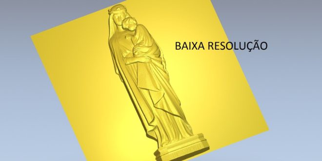 Free religious low resolution 3d file 1481