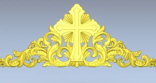 Religious decoration 3d relief file 1569